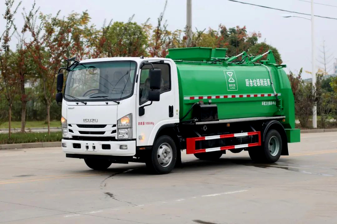 慶鈴五十鈴6方餐廚垃圾車